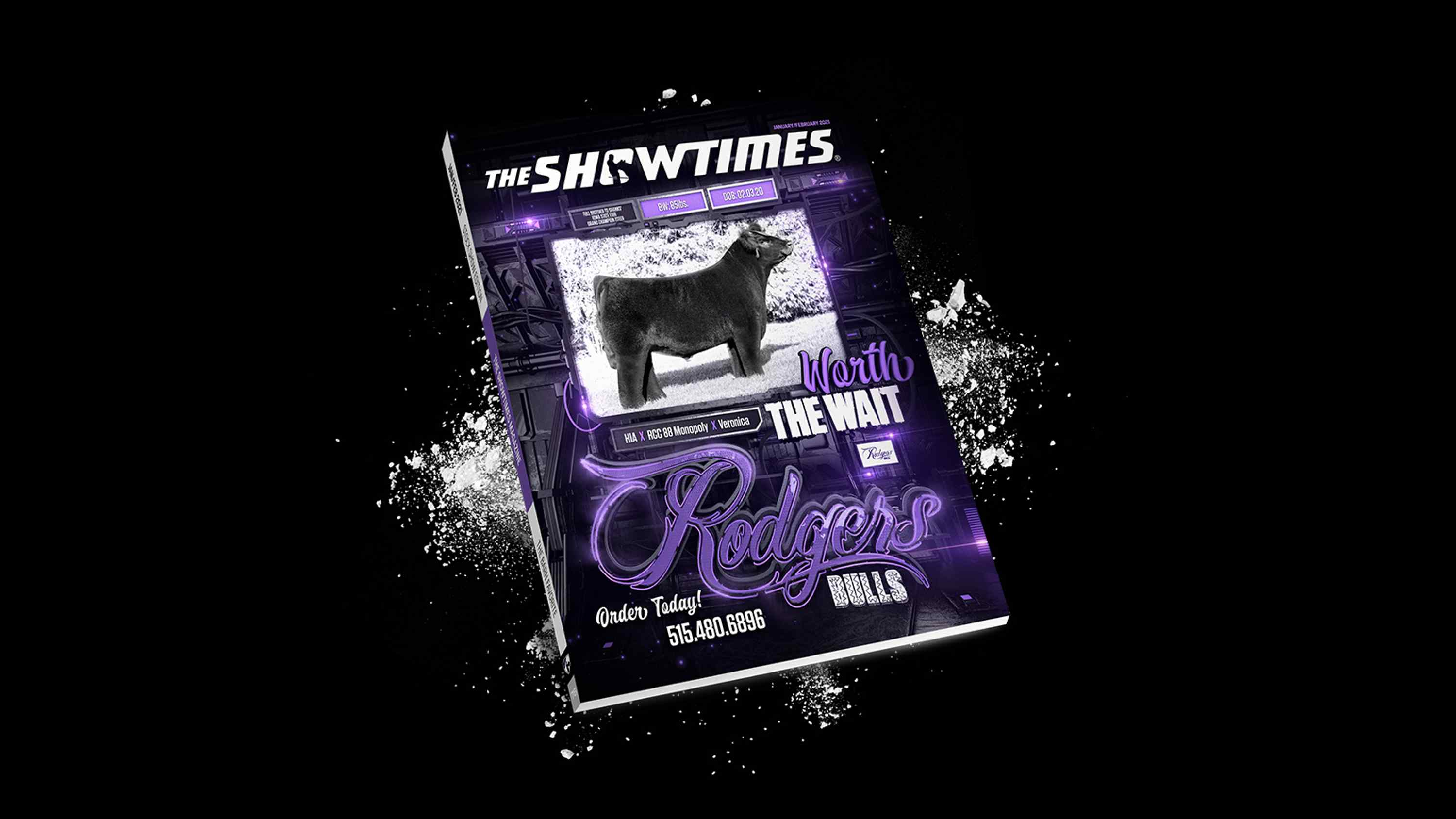 Worth The Wait featured on Jan/Feb Cover